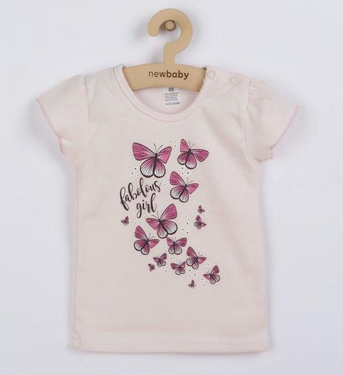 купить Детское постельное белье New Baby 42472 Костюм 2 ед (футболка+юбка) Butterflies 80 (9-12m) в Кишинёве 