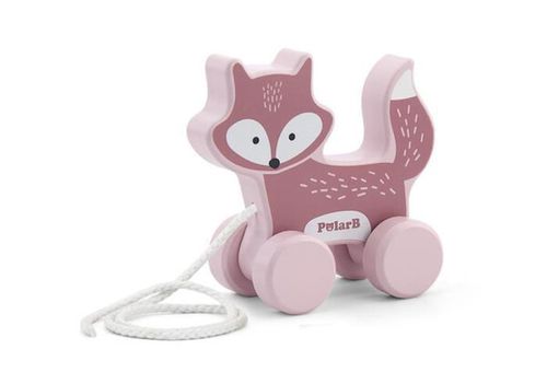 cumpără Jucarie de tras și împins PolarB 44002 Vulpea (cu șiret) în Chișinău 