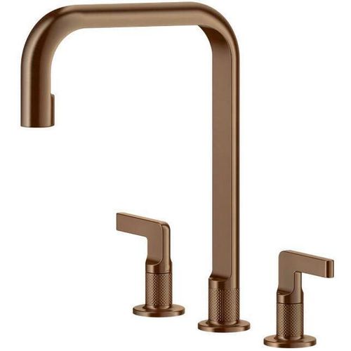 купить Смеситель кухонный Gessi 58701-708 Inciso Copper Brushed PVD в Кишинёве 