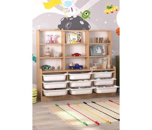 cumpără Dulap pentru copii Bofigo Ящик для игрушек 12-42-14 Sapphire Oak în Chișinău 