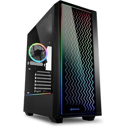 купить Корпус для ПК Sharkoon RGB LIT 200 ATX Case в Кишинёве 