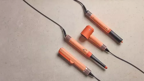 cumpără Aparat pentru aranjarea părului Dyson HS08 Airwrap i.d. Ceramic Apricot/Topaz în Chișinău 