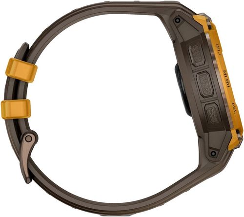 купить Смарт часы Garmin Instinct Crossover AMOLED, Bronze/sunburst with cocoa silicone band в Кишинёве 