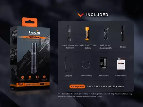 cumpără Lanternă Fenix PD36R Pro LED Flashlight+MINI-LITE în Chișinău 