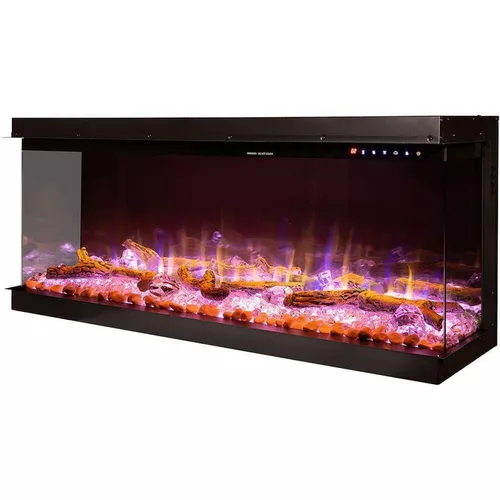 cumpără Șemineu electric ArtFlame Haiti 60, 533x1524x332 mm, Negru în Chișinău 