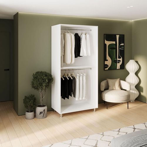 cumpără Dulap my-STYLE C10H0T07AM01-U11, 100x200, белый în Chișinău 