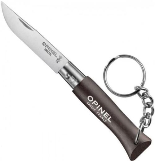 купить Нож походный Opinel Keychain Black Brown Nr.4 (002268) в Кишинёве 
