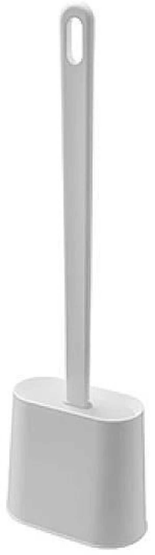 купить Ёршик для унитаза Бытпласт 57619 Econova Slim 11.5x5.8x35.7cm, gri deschis в Кишинёве 