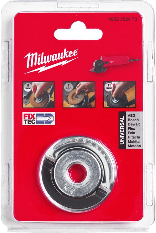 cumpără Set de tubulare, bite, duze Milwaukee 4932352473 Piulita pu polizor cu fixare rapida în Chișinău 