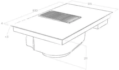 cumpără Plită încorporabilă electrică Elica Nikolatesla PRIME BL/A/83 în Chișinău 