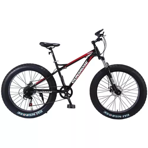 купить Велосипед Frike Gunsrose Fatbike 24 Red/Black в Кишинёве 