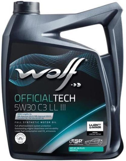 купить Масло Wolf 5W30 OFTECH IL D1 4L в Кишинёве 