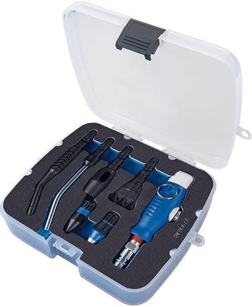 купить Пневмопистолет King Tony 7990A0 Пистолет продувочный в наборе с насадкми, 7 пр. в Кишинёве 