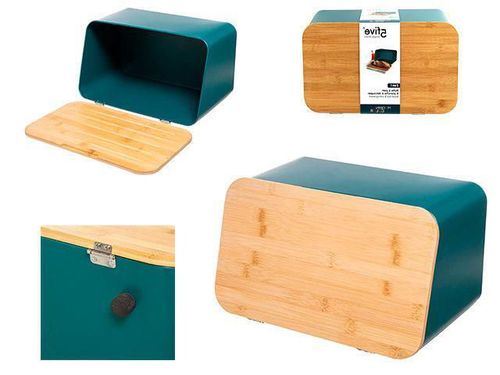 cumpără Coș de pâine 5five 50295 Modern color 37x23x22cm синяя în Chișinău 