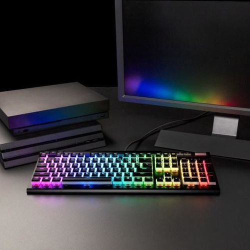 купить Клавиатура HyperX HKBE2X-1X-RU/G/4P5N3AX#ACB, Alloy Elite II RGB, Red switch в Кишинёве 