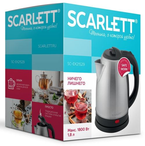 купить Чайник электрический Scarlett SC-EK21S29 в Кишинёве 