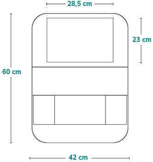 купить Органайзер для авто Lionelo Seatorganizer Grey в Кишинёве 