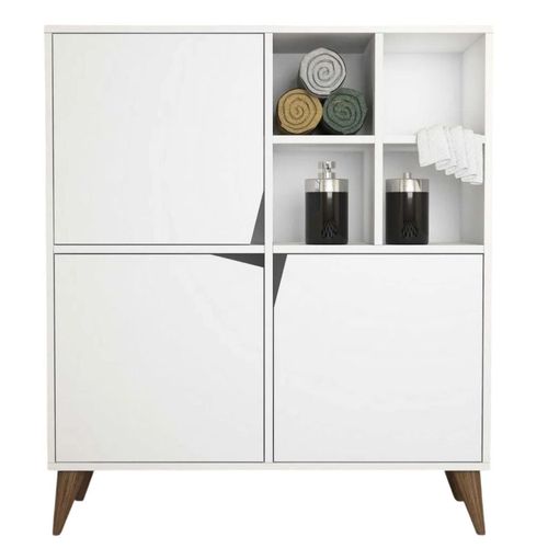 купить Комод Trendy Puls-alb, alb 100x115x30cm, multifunctionala (GTR006624) в Кишинёве 