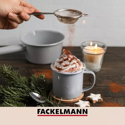 cumpără Sită Fackelmann 52305 7cm, maner otel/plastic în Chișinău 