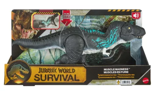 cumpără Jucărie Mattel JKG92 Figurină Jurassic World, Muscle Madness: Tyrannosaurus rex în Chișinău 