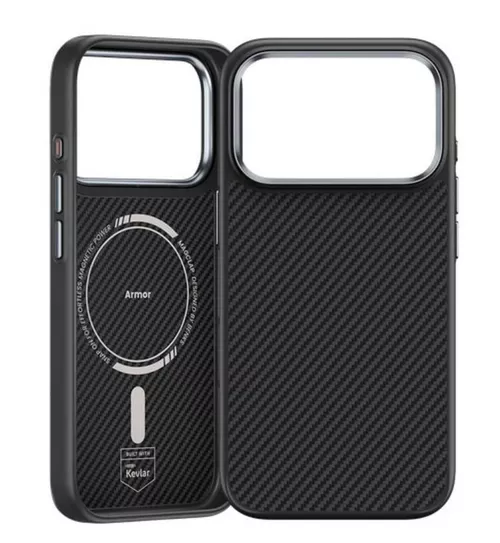 cumpără Husă pentru smartphone Benks ArmorPro 600D Phone Case Built with Kevlar iP17 Pro Max (Black) în Chișinău 