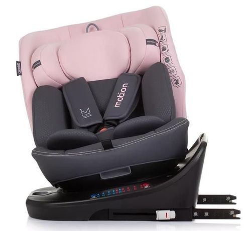cumpără Scaun auto Chipolino Stkmot02405f I-Size 40-150 Cm Isofix 360 Motion Flamingo în Chișinău 