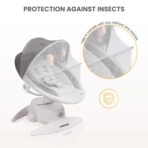 купить Детское кресло-качалка Caretero 8002 Opti Beige в Кишинёве 