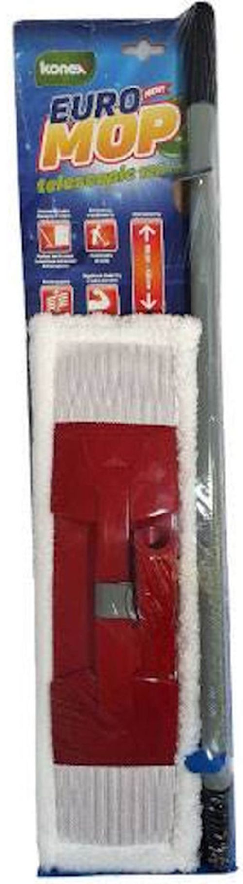 cumpără Accesoriu pentru curățenie Konex 220030 Set euromop cu maner telescopic 72-130 cm în Chișinău 