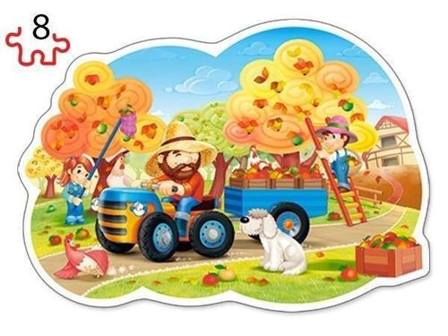 купить Головоломка Castorland Puzzle B-043019 4in1 (8pcs, 12pcs, 15pcs, 20pcs) в Кишинёве 