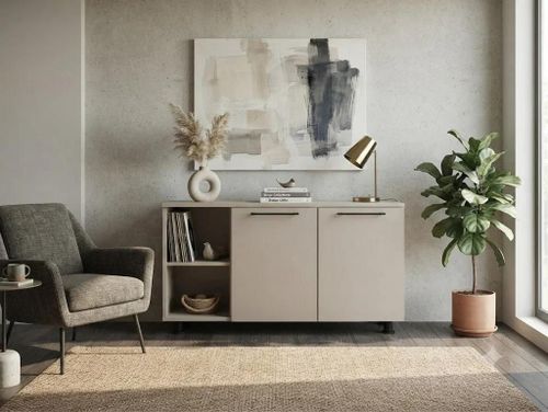 cumpără Comodă Mashtab 12430 Malaga (1100x380x600) Cashmere în Chișinău 