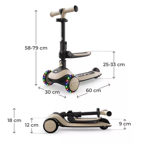 cumpără Trotinetă KinderKraft Halley Stone 2 Stone White (KRHALL02WHT0000) în Chișinău 