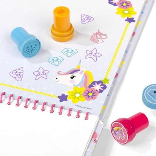 cumpără Set de creație Totum TT071650 Stampile Unicorn, 12 buc, 61852 în Chișinău 
