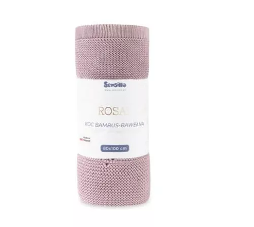 cumpără Lenjerie de pat pentru copii Sensillo 43473 Плед Rosal 80x100 Lavender în Chișinău 