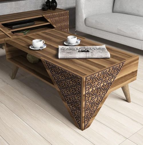 купить Журнальный столик Trendy Берил, орех 105x58x40 см в Кишинёве 