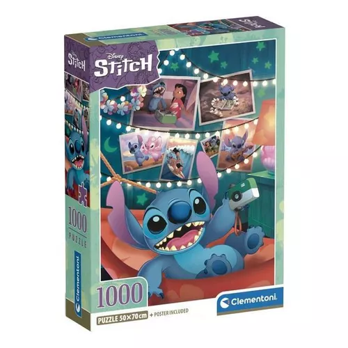 cumpără Puzzle Clementoni Puzzle 1000 Disney Stitch (39793) în Chișinău 