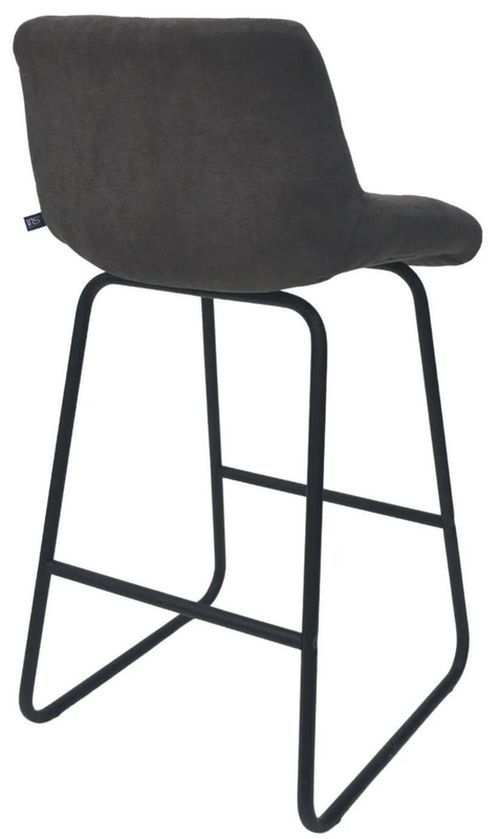 купить Барный стул Deco Nicole CFS Hoker LB SORO-95+Black Leg Grey в Кишинёве 