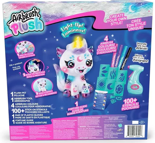 cumpără Set de creație Canal Toys AIR028 Airbrush Plush - Cosmic Unicorn în Chișinău 
