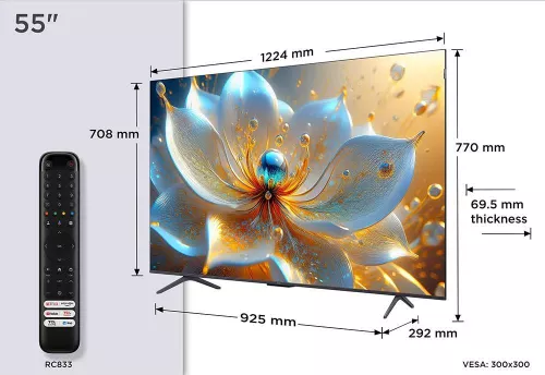 cumpără Televizor TCL QLED Smart 55P89K, Ultra HD 4K în Chișinău 