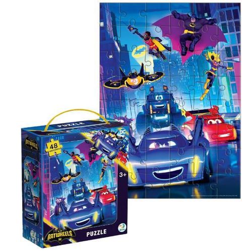 купить Головоломка Dodo 200550 Puzzle Întâlniți-i pe Batwheels, 48el в Кишинёве 