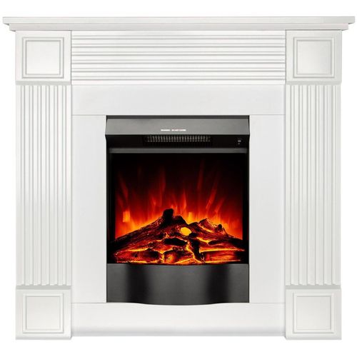 купить Камин электрический ArtFlame Nexor & Corsica, 950x1000x270mm, Alb в Кишинёве 