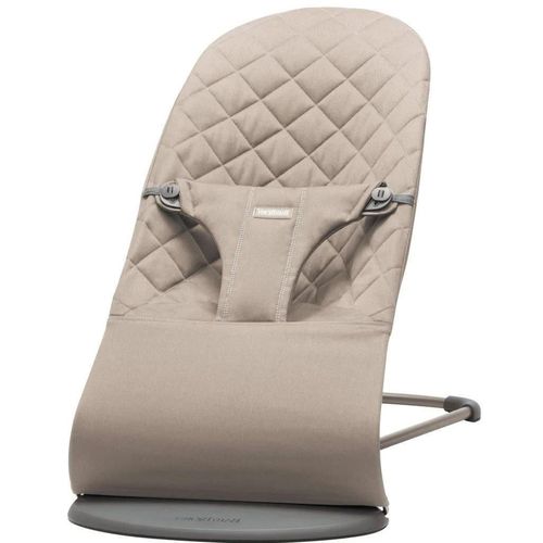 купить Детское кресло-качалка BabyBjorn 006217A Bliss Woven C-Quilt Sand grey в Кишинёве 