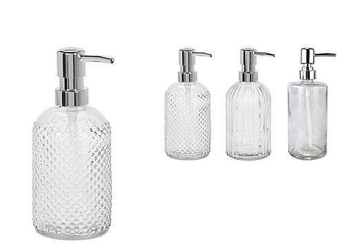 купить Дозатор для мыла Holland 38802 Решения для ванной комнаты 19 см, стекло в Кишинёве 