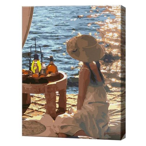 купить Картина по номерам Art Gallery EX7864 Picnic intr-o zi de vara 30x40cm Eco в Кишинёве 