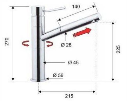 cumpără Bateria bucătărie Remer Minimal N 47 în Chișinău 