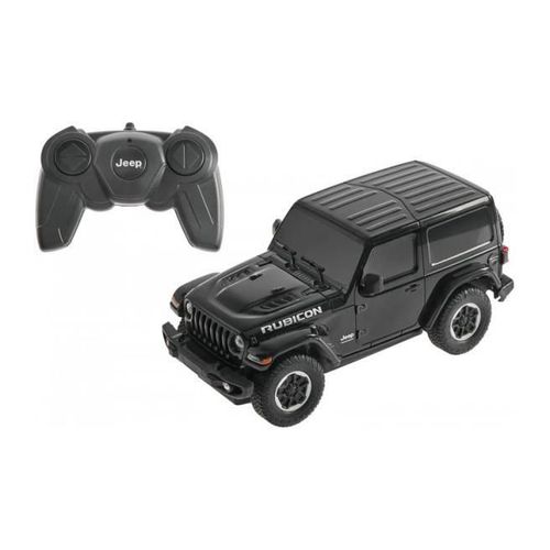 купить Радиоуправляемая игрушка Rastar 79500 T/C 1:24 JEEP Wrangler JL, neagra, 50623 в Кишинёве 