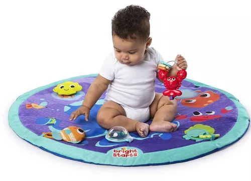 купить Коврик игровой Bright Starts 11393 Salteluta de activitati Explore & Go Whale в Кишинёве 