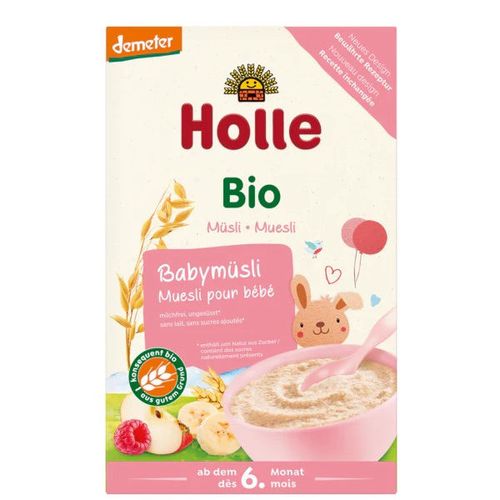 Muesli fara lapte Holle Organic (6+ luni) 250 g 