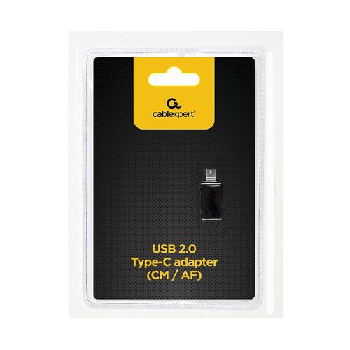 cumpără Gembird A-USB2-CMAF-01, adapter  Type-C male / USB2.0 female, CM/AF în Chișinău 