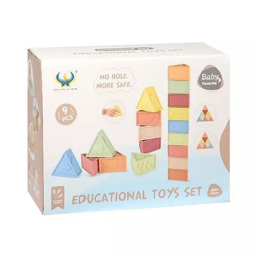 cumpără Puzzle New World 628-92 Triunghiuri pentru formarea perceptiei 9 buc, 1044D în Chișinău 