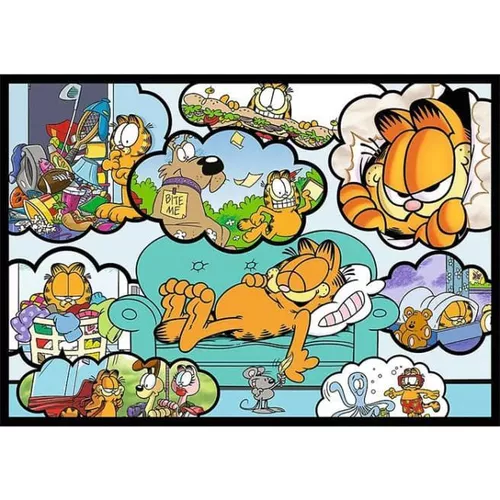 cumpără Puzzle Trefl 13344 Puzzle 4x250. Lui Garfield nu-i plac zilele de luni în Chișinău 